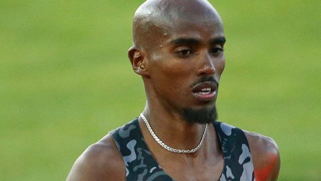 Farah may not defend 5,000m title