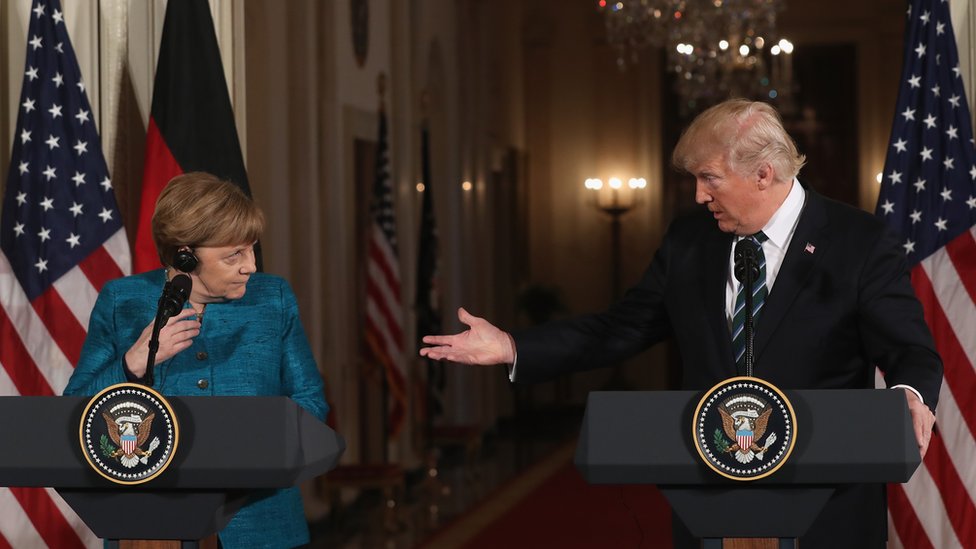 Merkel dan Trump