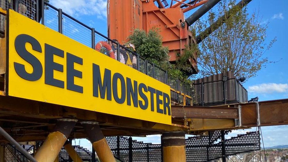 Last chance for public to visit See Monster