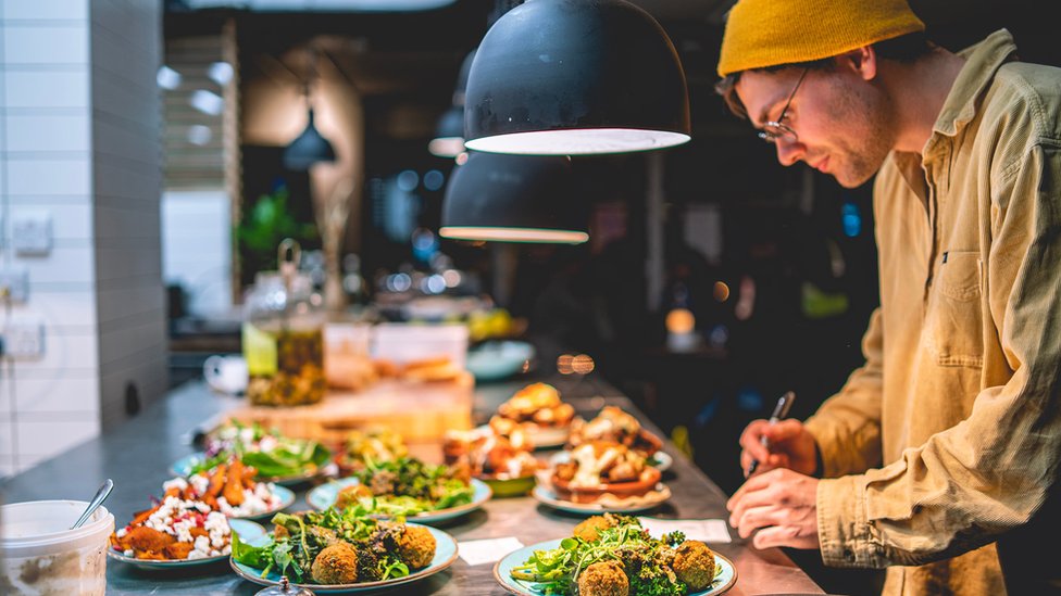 'We show a meal's carbon footprint, not calories'