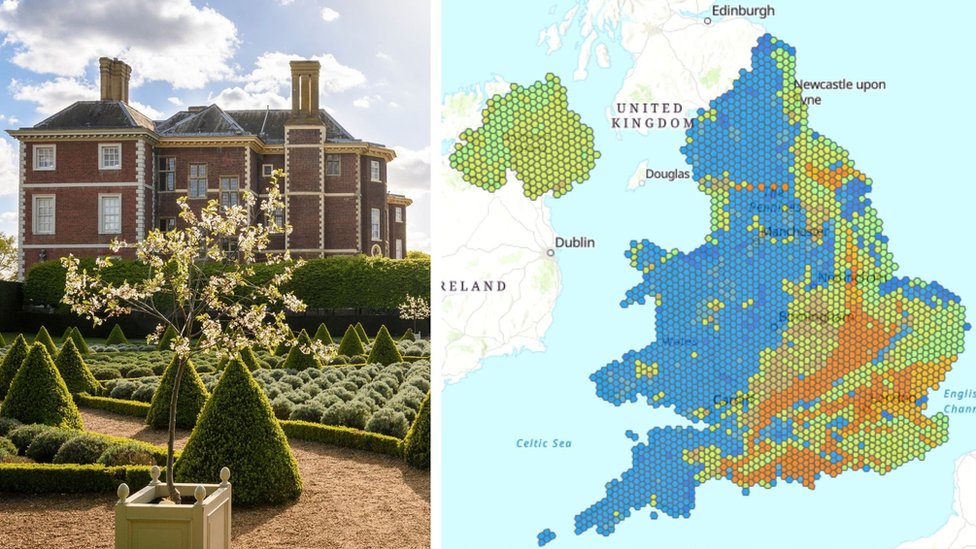 National Trust Uk Map Interactive Map Shows National Trust Areas At Risk Of Climate Change - Cbbc  Newsround