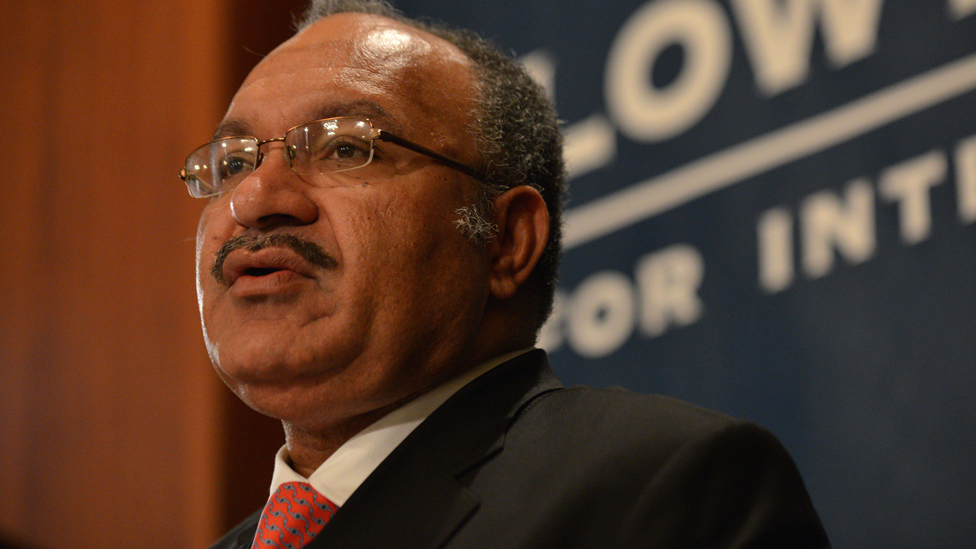 PNG's Prime minister Peter O'Neill