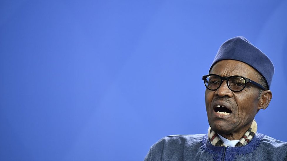 Why is Nigeria's president still in London?