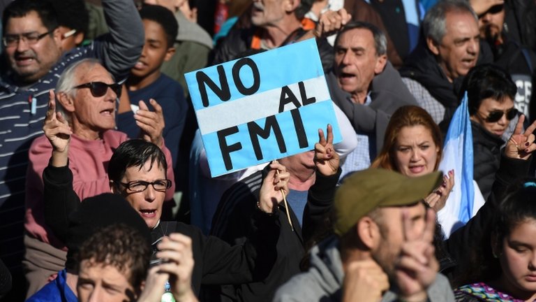 IMF agrees to loan up to $50bn for Argentina