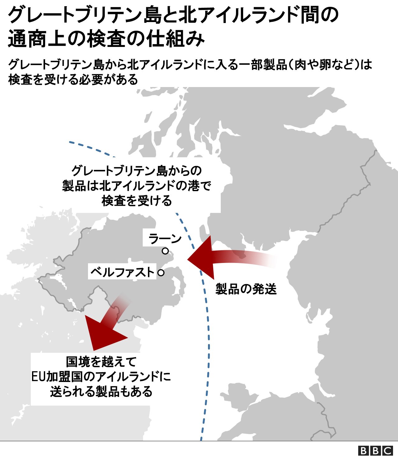 解説】 「北アイルランド議定書」とは？ なお続くブレグジットの通商