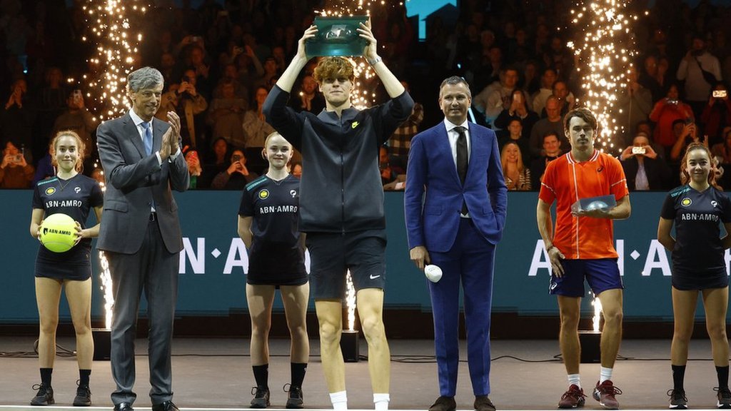 Jannik Sinner  'Every win means a lot': Jannik Sinner beats Alex de Minaur  to clinch Rotterdam Open title - Telegraph India