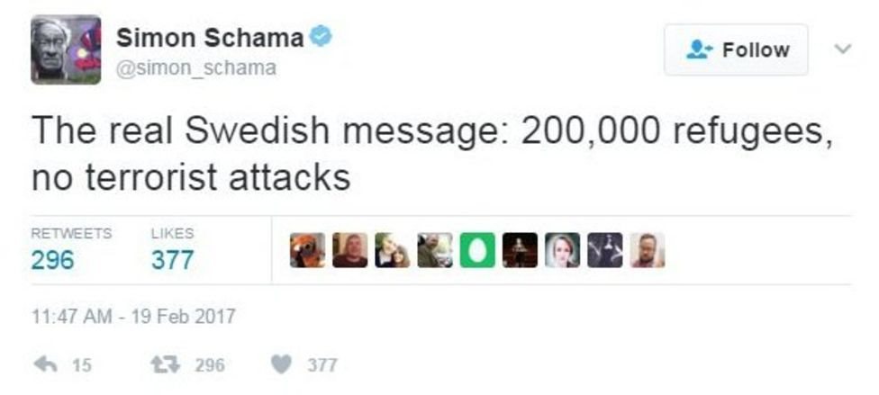 Twitter, Swedia
