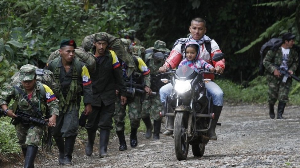 Colombia's Farc rebels complete move to demobilisation zones
