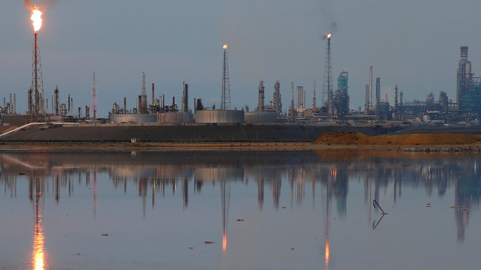 Refinería en Venezuela