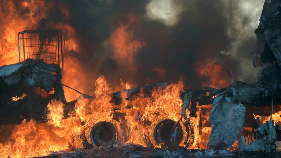 Pretoria burns