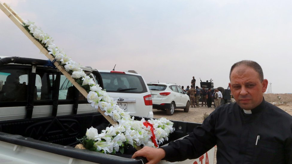 Iraqi Christians pick up pieces after IS destruction - Richard Galpin