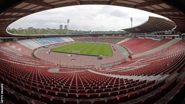 Red Star Belgrade stadium