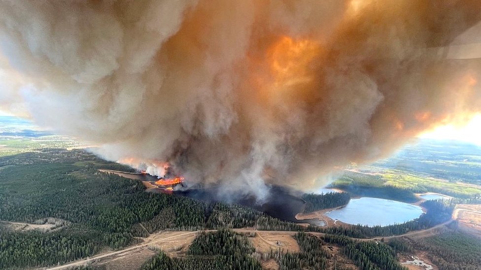 Canadian province declares wildfire emergency
