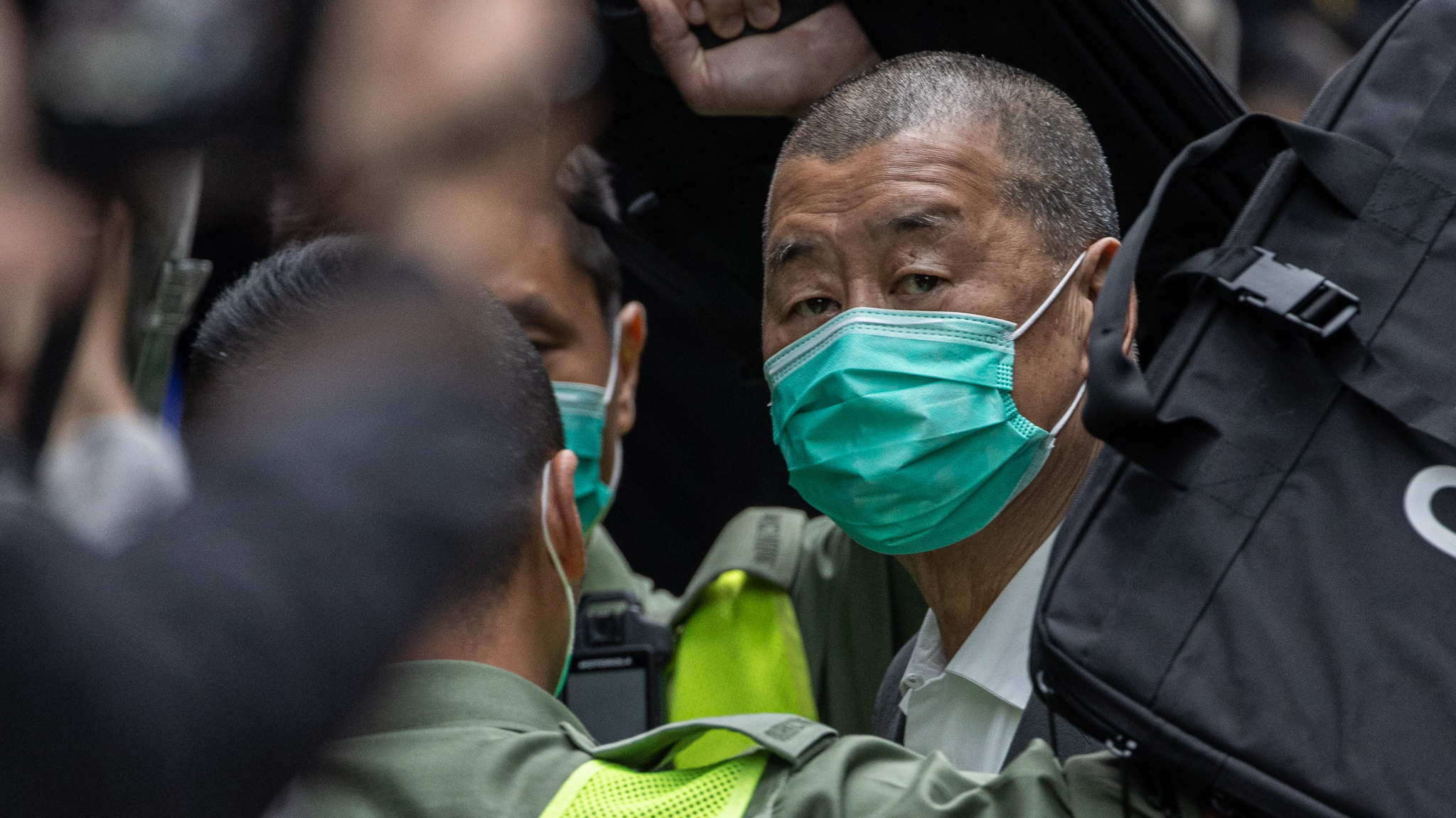 黎智英香港国安法案 再赴高院申请保释前夕再遭拘捕涉12港人潜逃案勾结罪 c News 中文