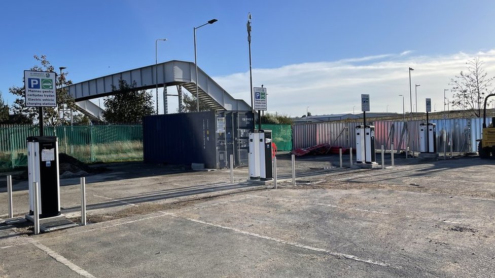 Wales' biggest electric car charging site to open