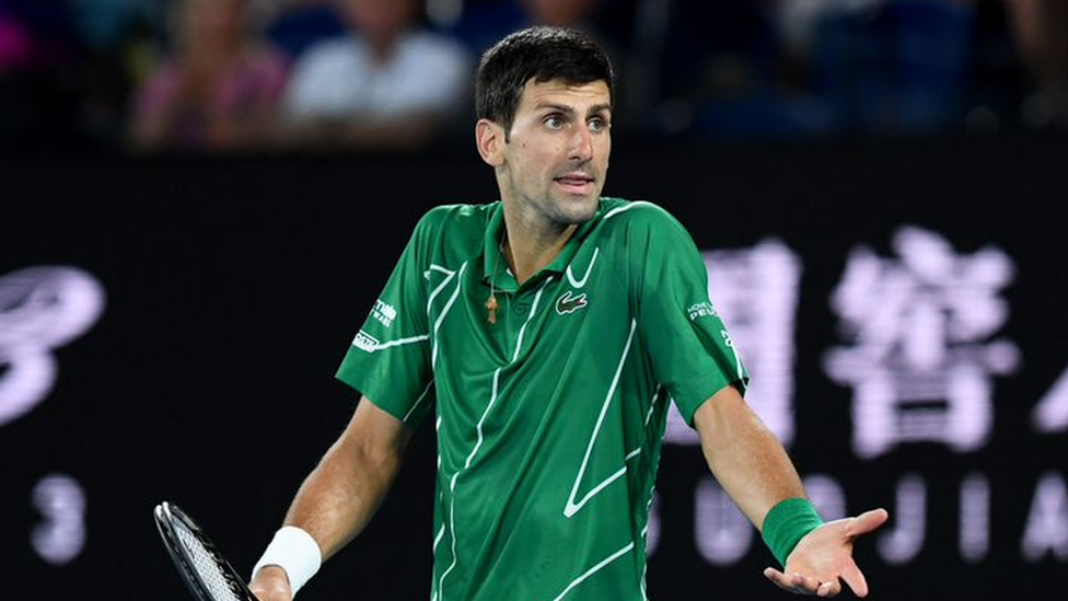 Sem vacina, Djokovic está fora de torneios de ténis nos EUA