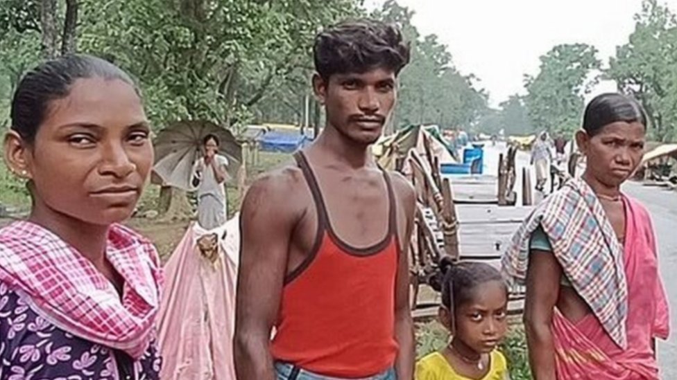 Why tribal families in India are living on a highway