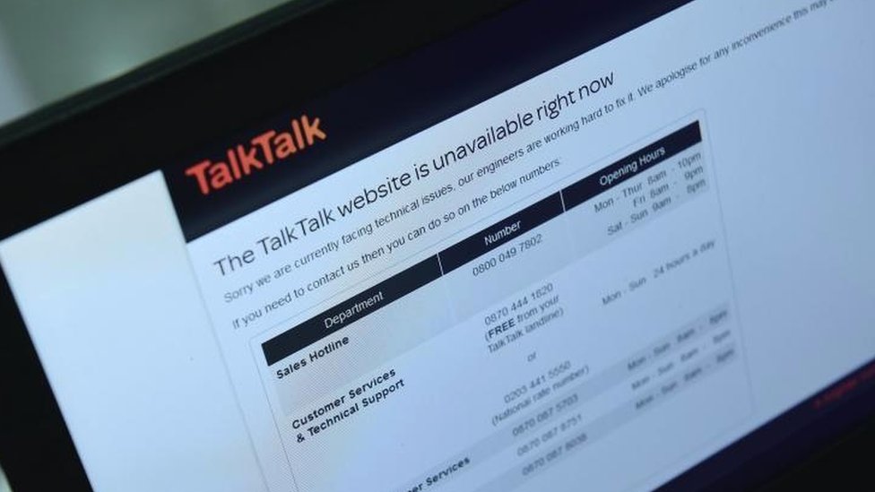 TalkTalk screen shot