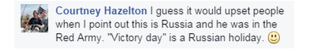 Facebook post