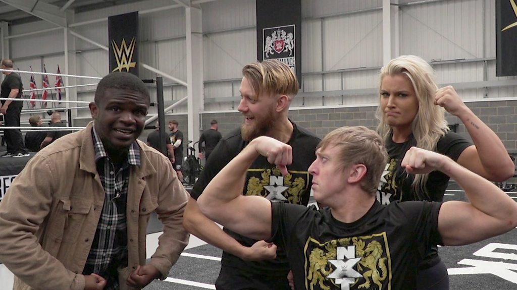 WWE Check out the first WWE wrestling school in the UK CBBC Newsround