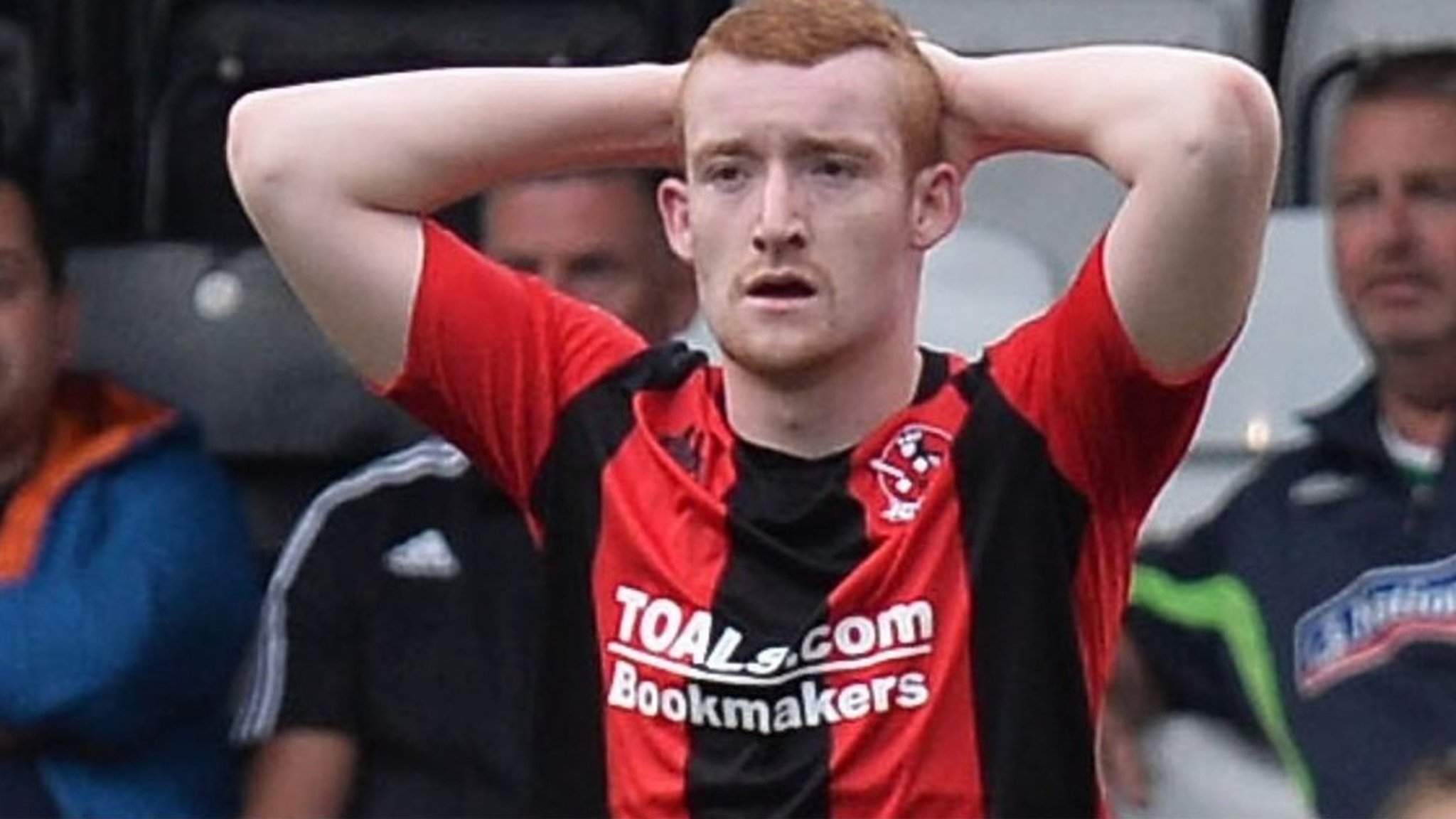 Oh no, not again - Crusaders defender scores comical Champions League own goal