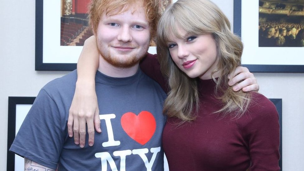 Taylor Swift calls Ed Sheeran a 'tank' in Time magazine