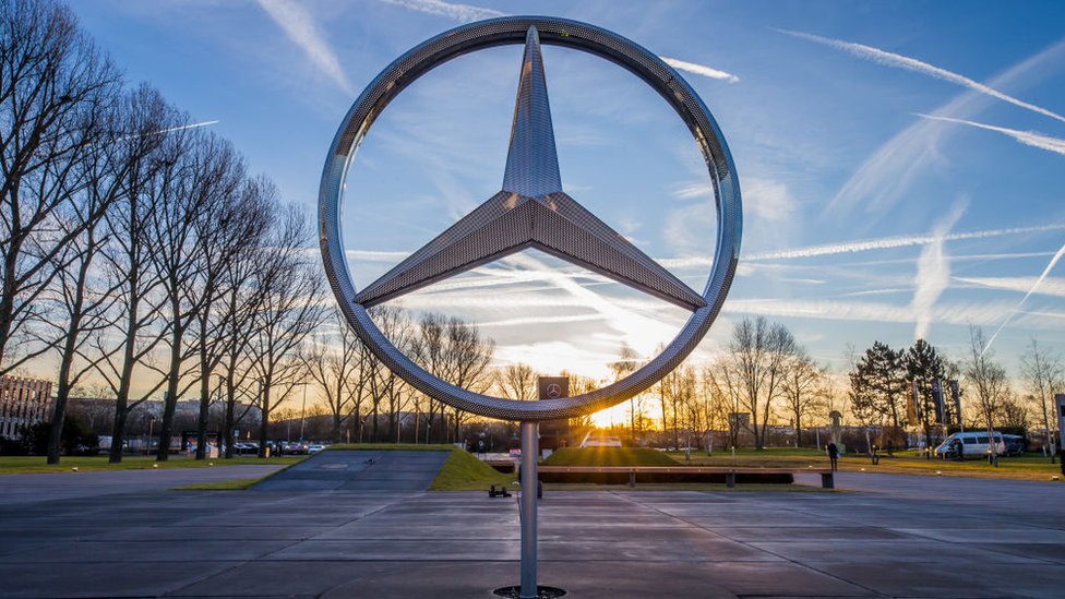 Símbolo de Mercedes-Benz.