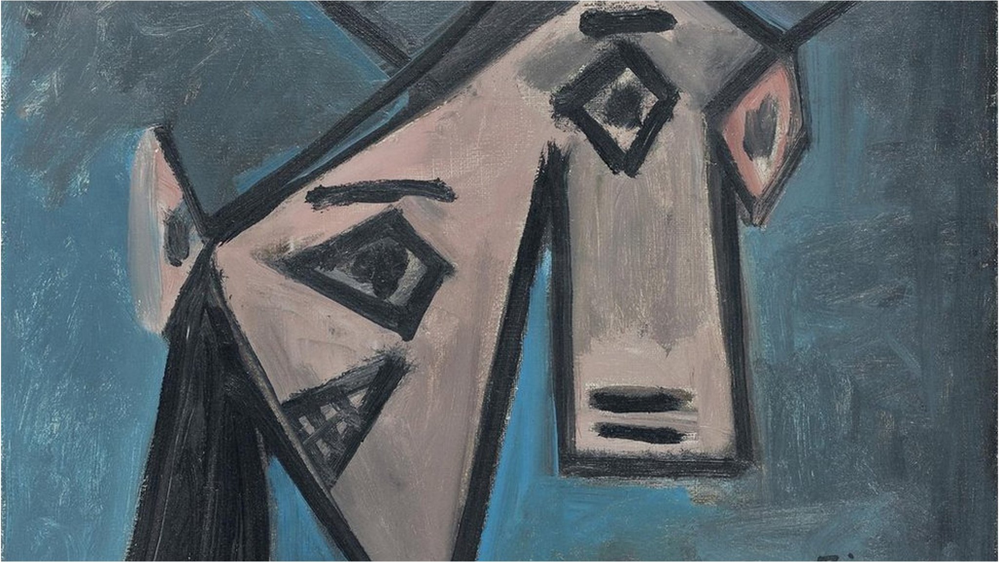 抽象画家モンドリアンの作品、75年間逆さまに展示か - BBCニュース