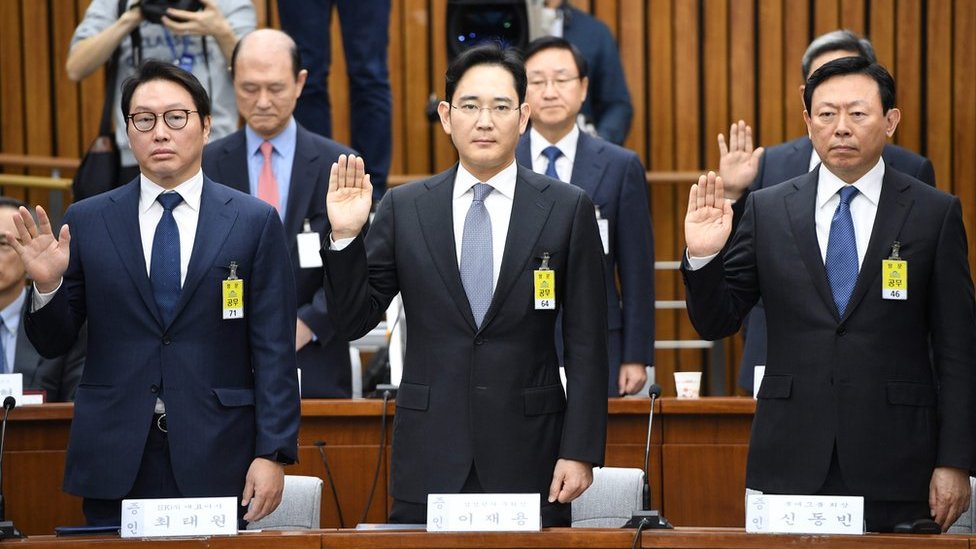 South Korean firms face rare corruption hearing