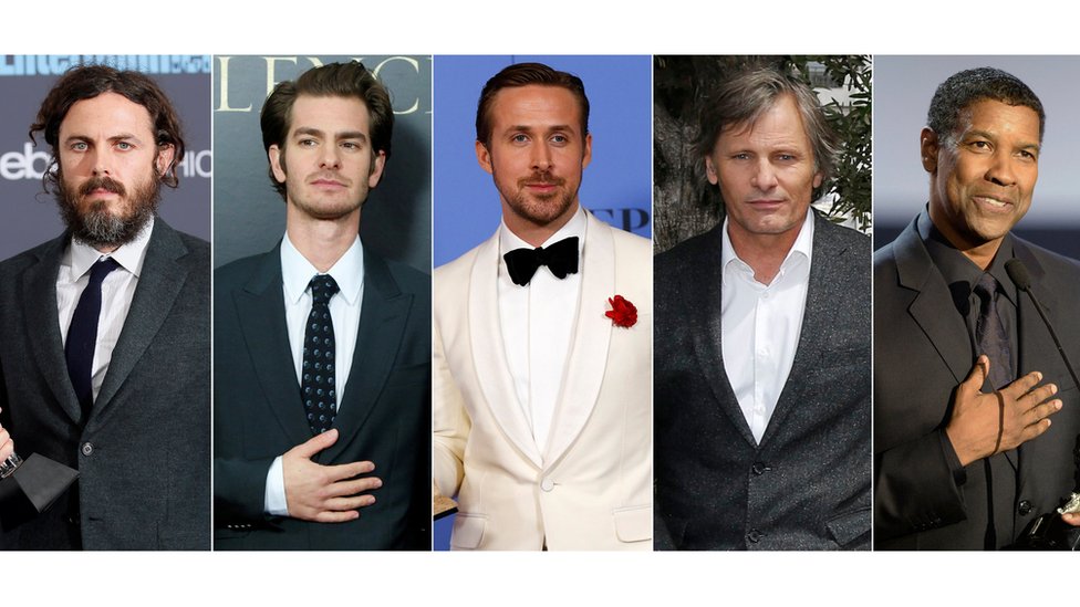 Candidatos a mejor actor en los Oscar 2017