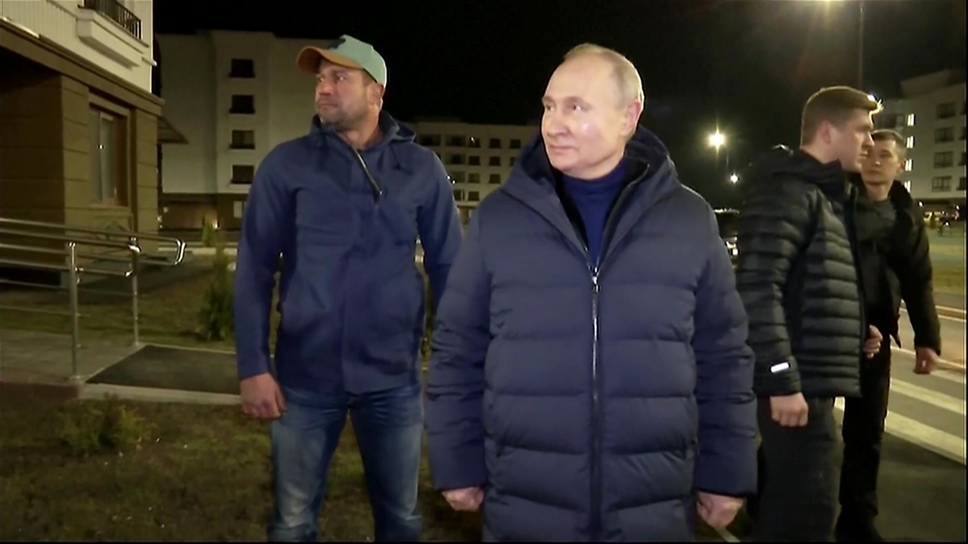 Putin pays surprise visit to occupied Mariupol