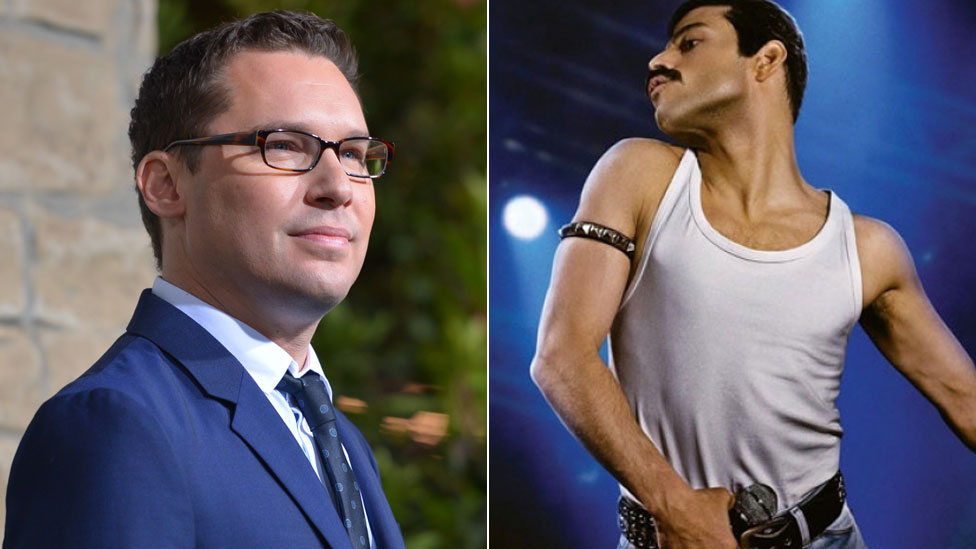 Bryan Singer y Rami Malek