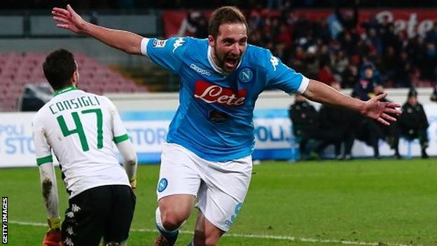 Video: Napoli vs Sassuolo Video: Napoli vs Sassuolo