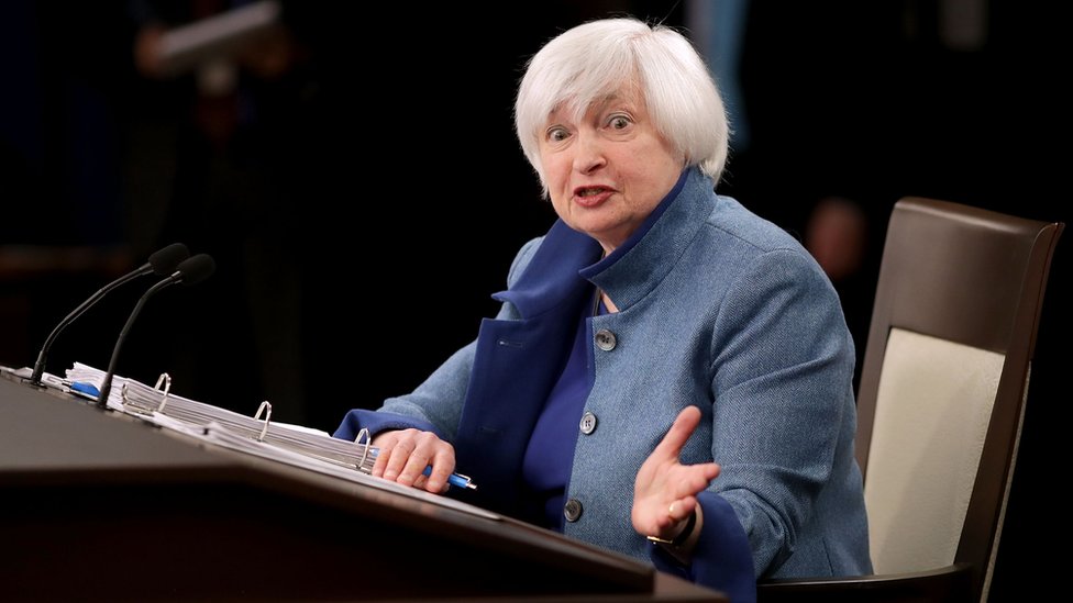 Nadie sabe la estrategia que va a tomar Janet Yellen, la jefa de la Reserva Federal de EE.UU.