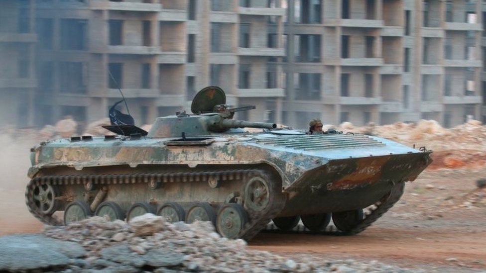 Syria Aleppo siege: Rebels storm artillery base