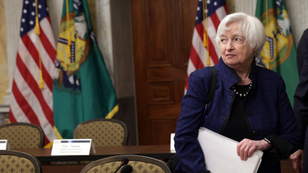 Yellen warns US could run out of cash in a month