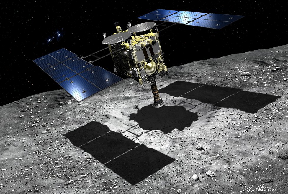 探査機「はやぶさ2」 10月に小惑星着陸へ JAXAがスケジュール決定