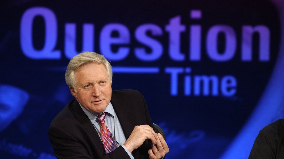David Dimbleby's 25 years on Question Time