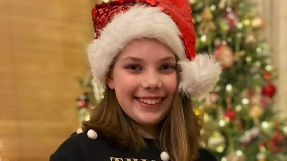 Girl raises funds to help families afford Christmas