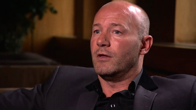 Former England striker Alan Shearer 