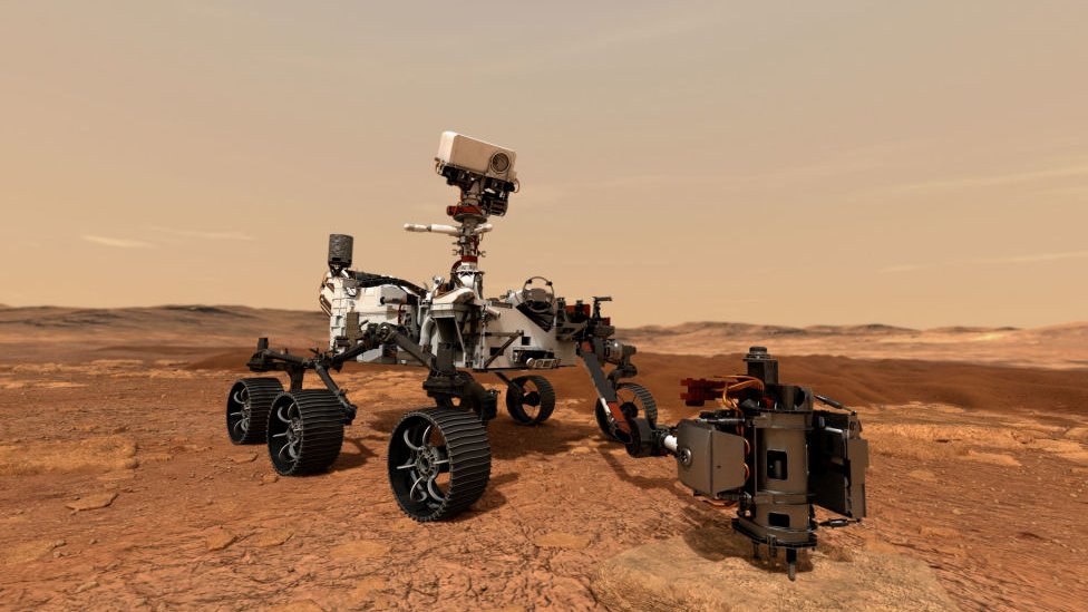 Nasa Perseverance: Rock sample return moves a step closer - CBBC Newsround