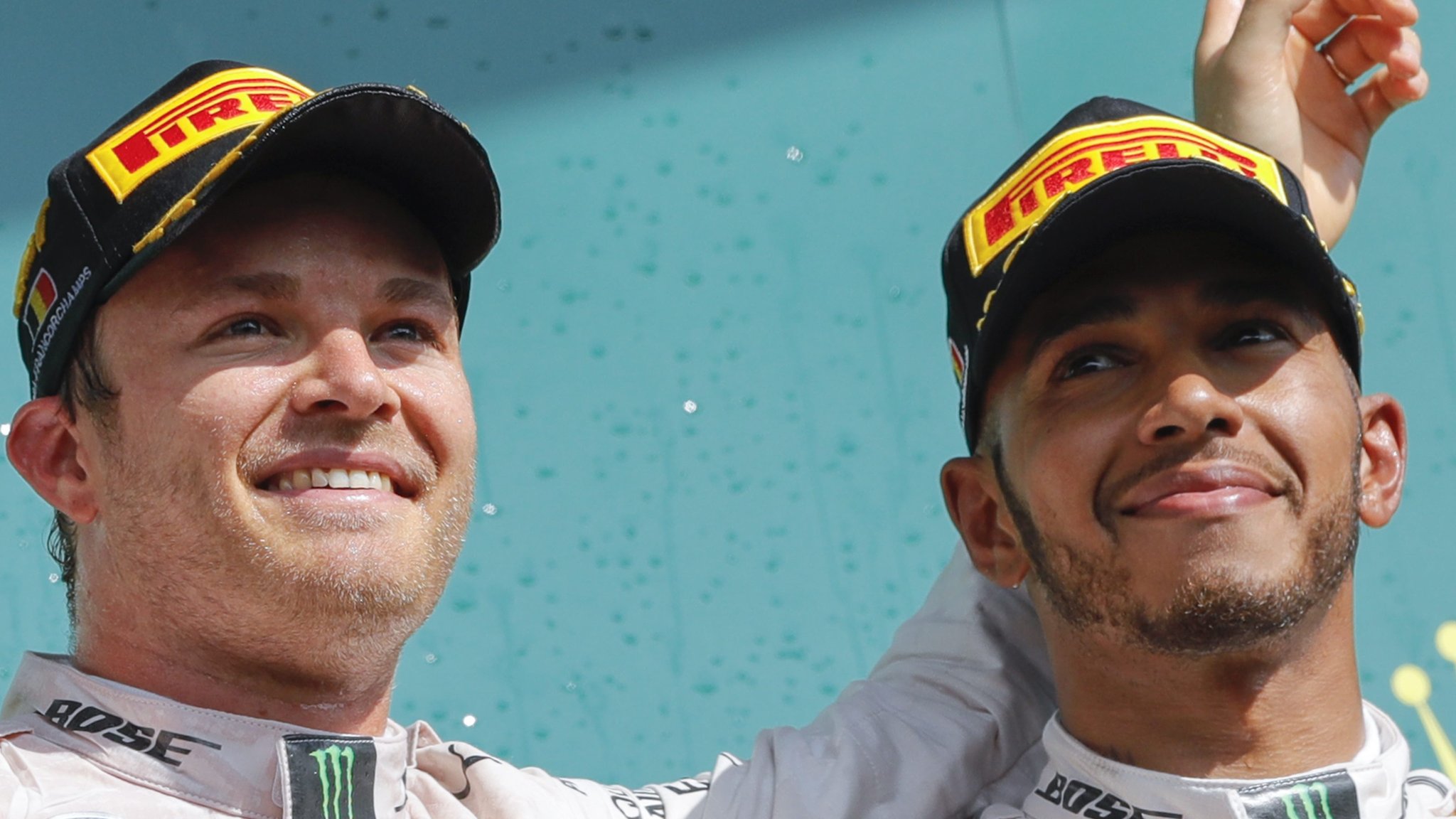 Lewis Hamilton finishes third from Belgian GP back row, Nico Rosberg wins