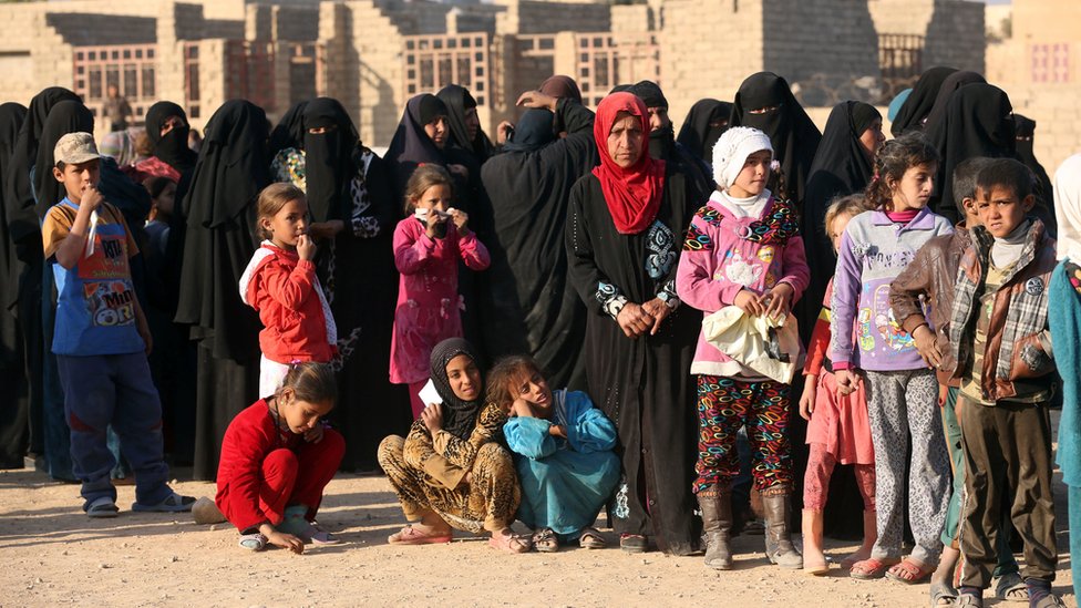 مدنيون عراقيون في الموصل