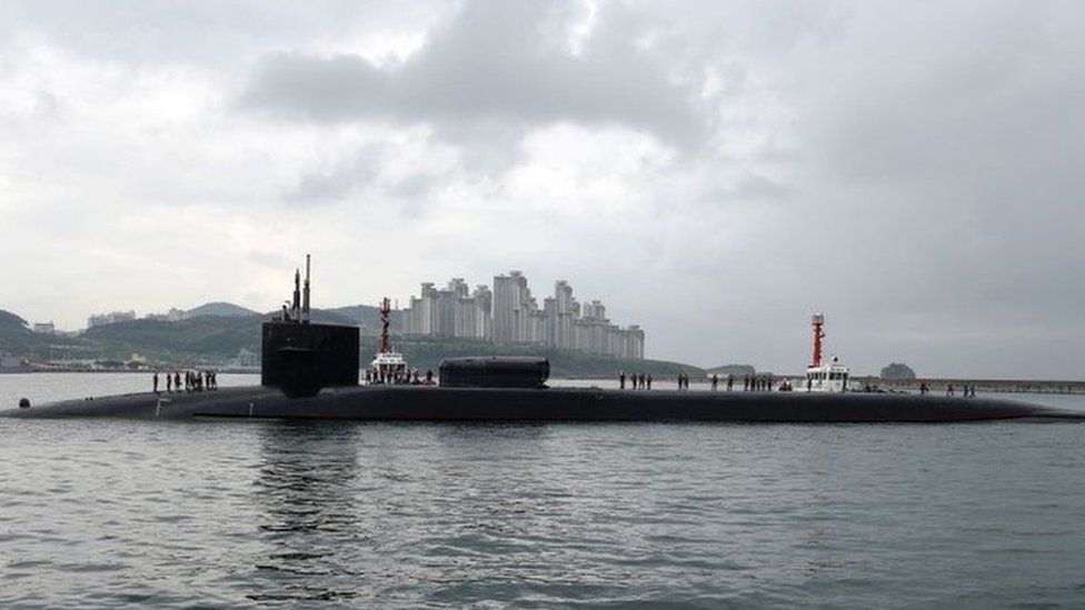 El submarino USS Michigan