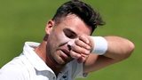 England's James Anderson 