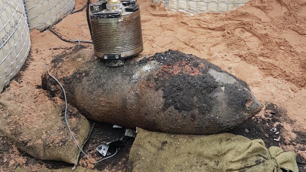 WW2 bomb detonated safely near M6 in Birmingham