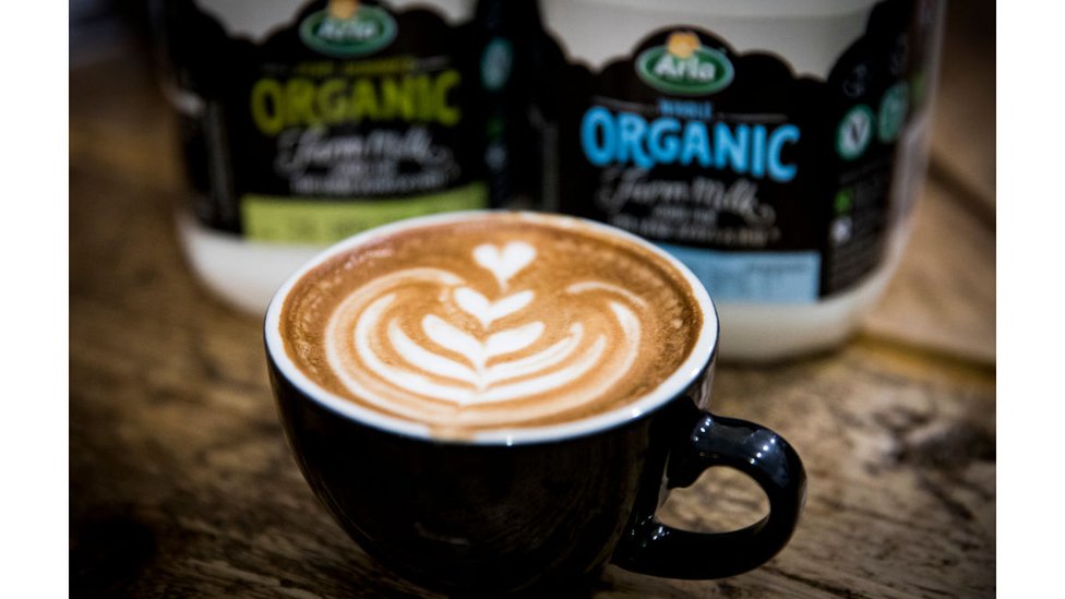 Leche ecológica de Arla