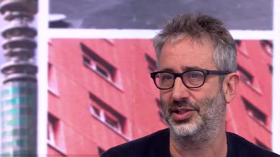 El cómico británico David Baddiel