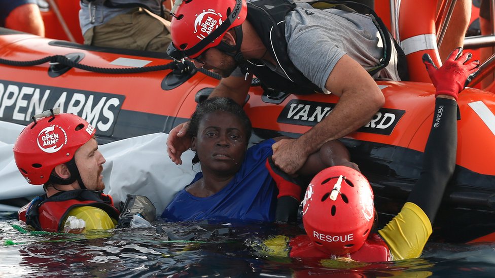Migrant crisis: Italy and NGO in row over migrant deaths