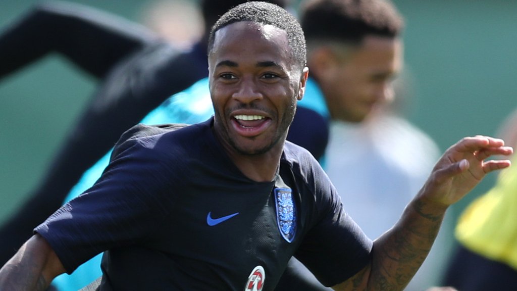 England boss Southgate set to start with Sterling